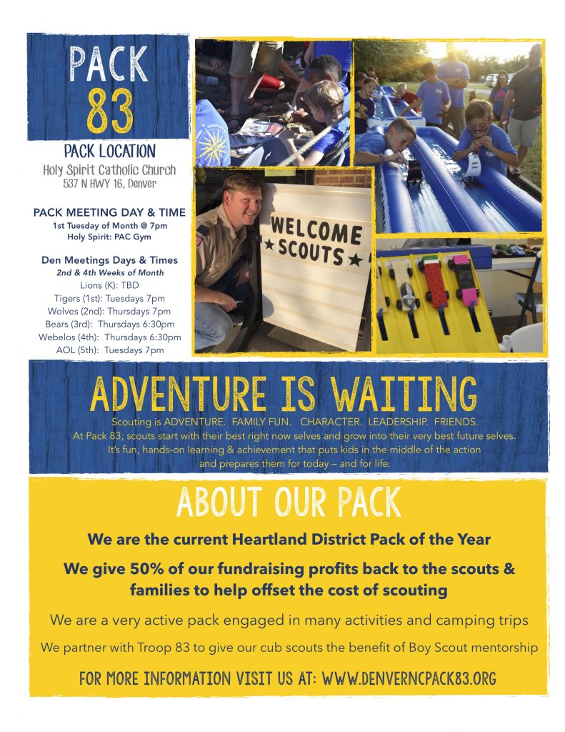 School Recruitment Flyer 2018